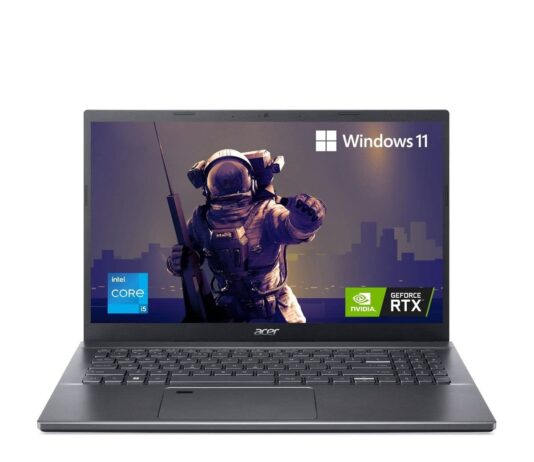 Powerful Performance and Sleek Design: Acer Aspire 5 Gaming Laptop with 12th Gen Intel Core i5, RTX 2050 Graphics, and Windows 11 Home – Your Ultimate Gaming Companion!