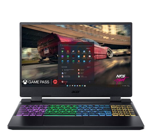 “Unleash Gaming Power: Acer Nitro 5 with 12th Gen Intel Core i5 and RTX 3050, Plus Xbox Game Pass Ultimate!”